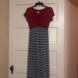 Flirty Pink Maxi Dress